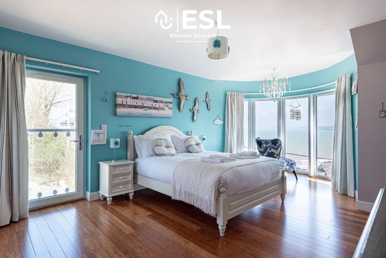 Beautiful En Suite 5 Bedroom Home With Sea Views 뉴키 외부 사진