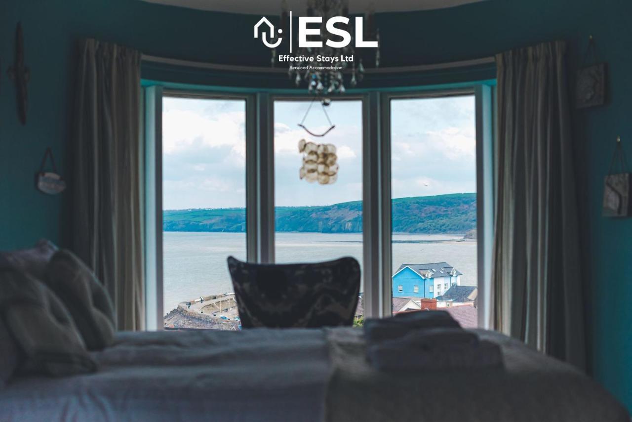 Beautiful En Suite 5 Bedroom Home With Sea Views 뉴키 외부 사진